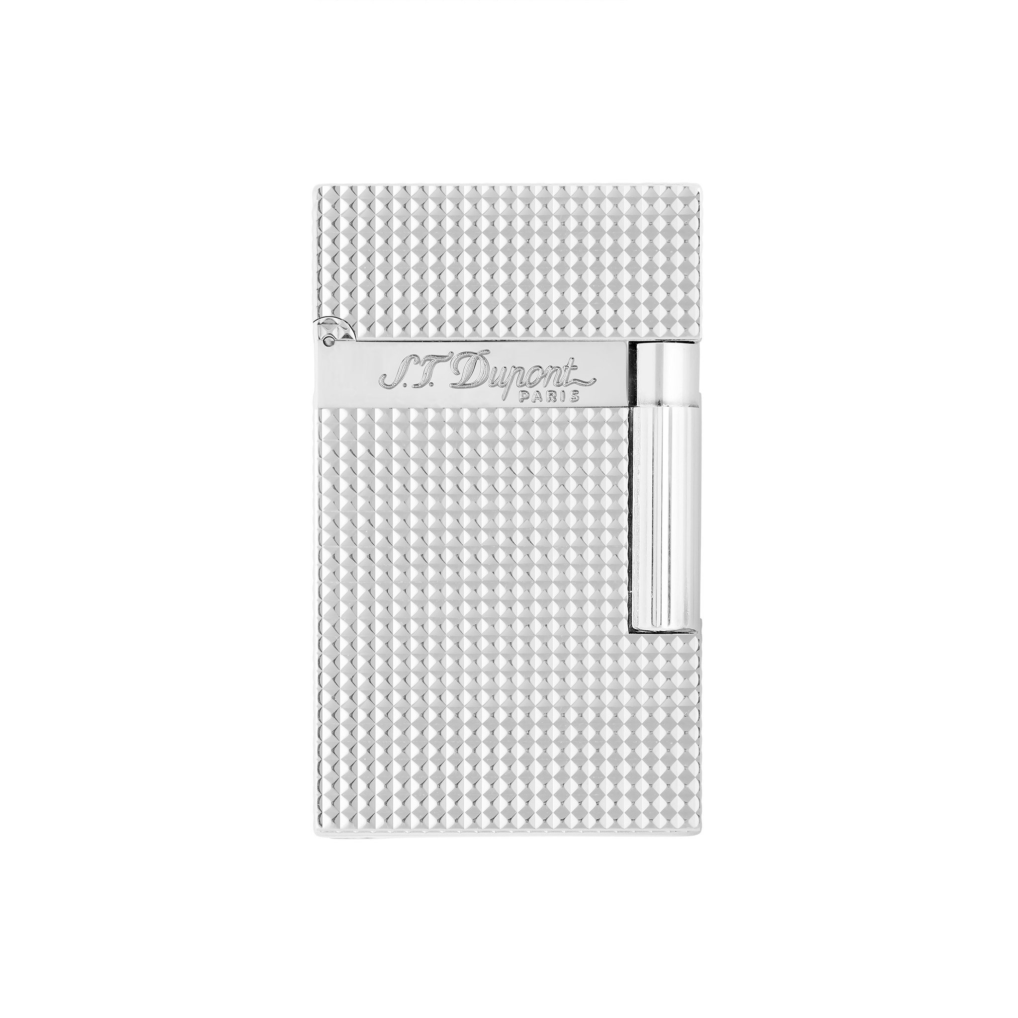 Diamond head Ligne 2 lighter with silver finish - Luxury