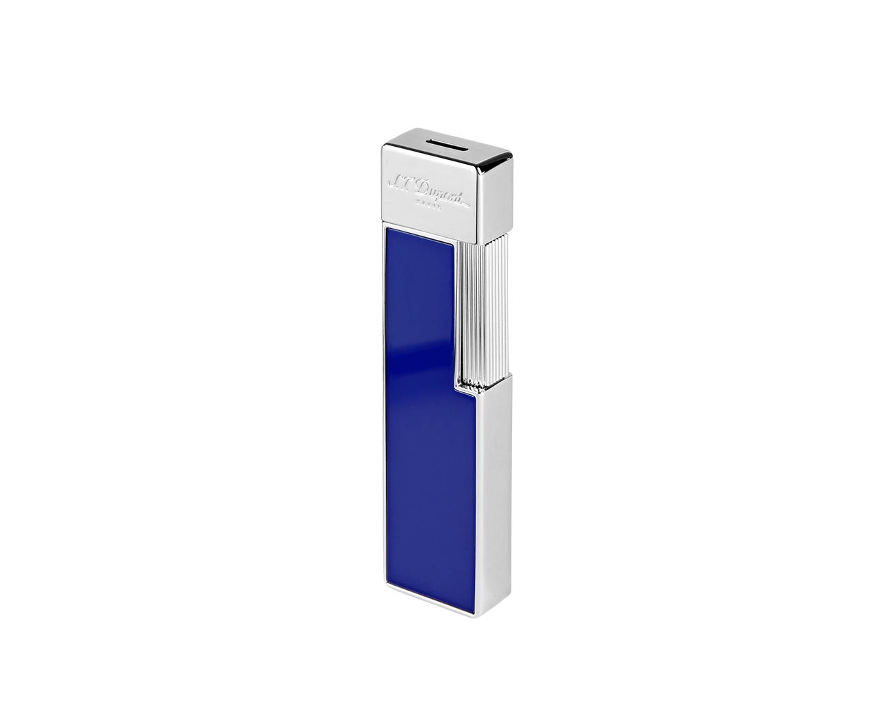 Twiggy Shiny Blue Lacquer - Luxury Lighter | S.T. Dupont