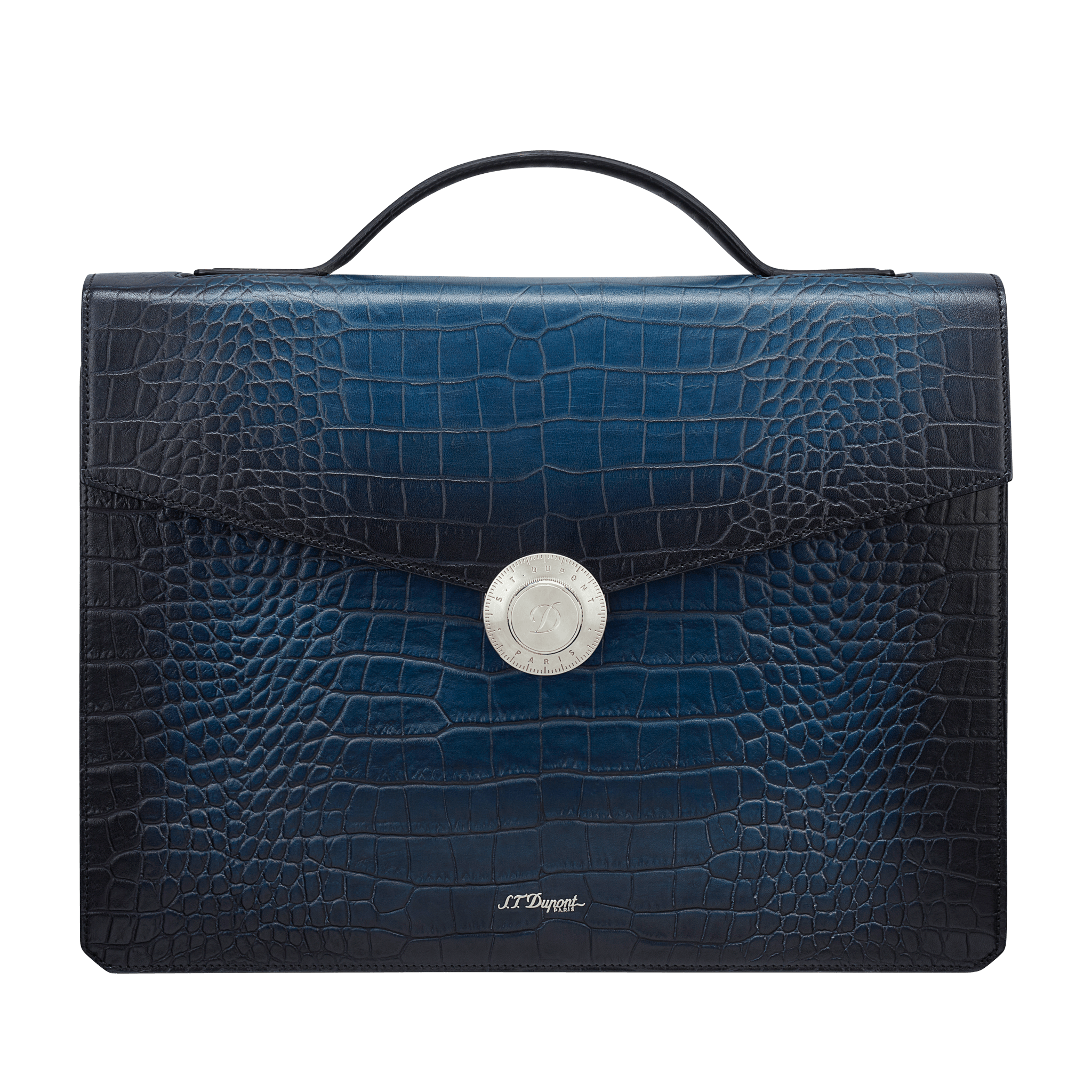Atelier Blue Leather Luxury accessories