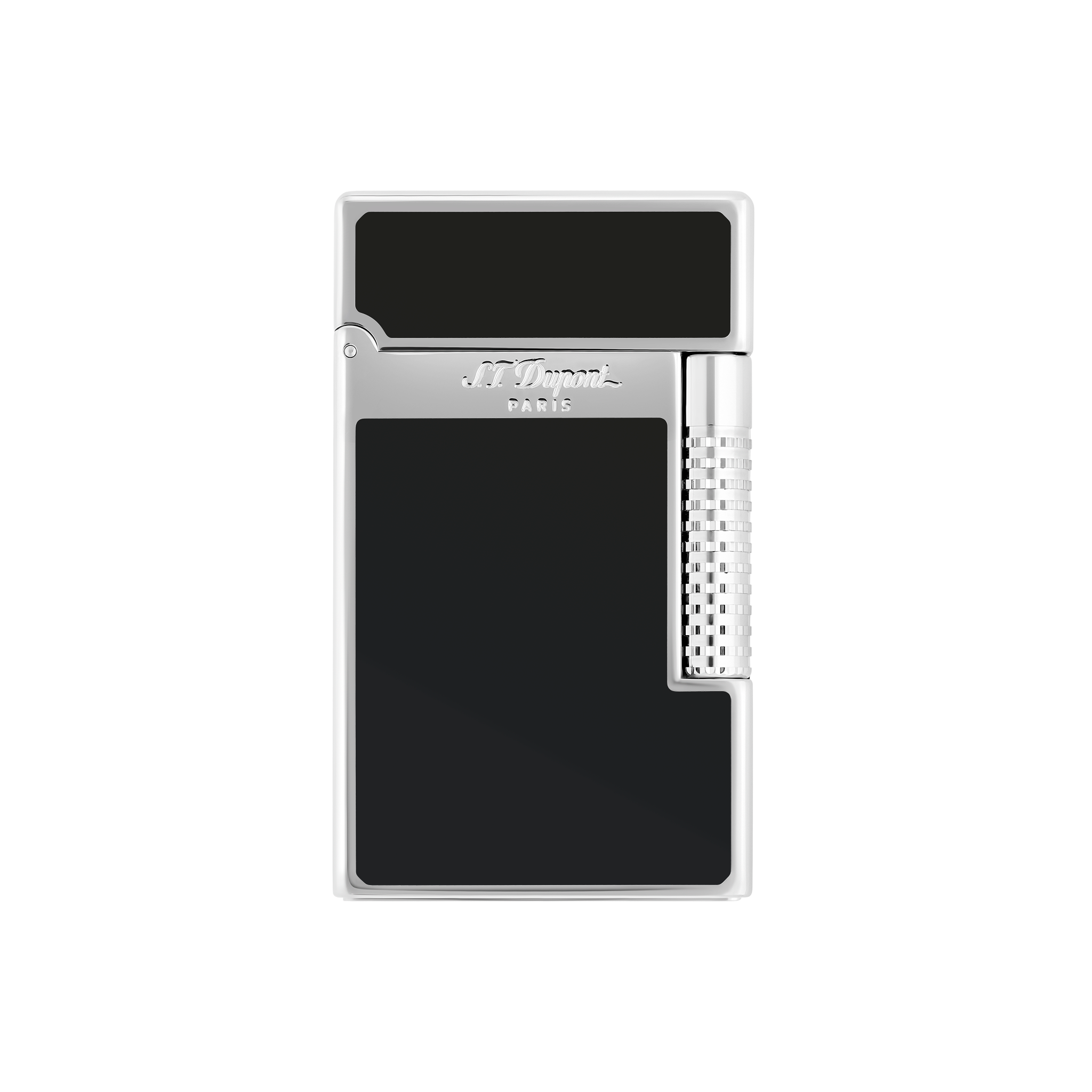New Le Grand Dupont Black Lacquer And Palladium Lighter - Luxury New Le Grand Dupont Black Lacquer And Palladium Lighter - Luxury