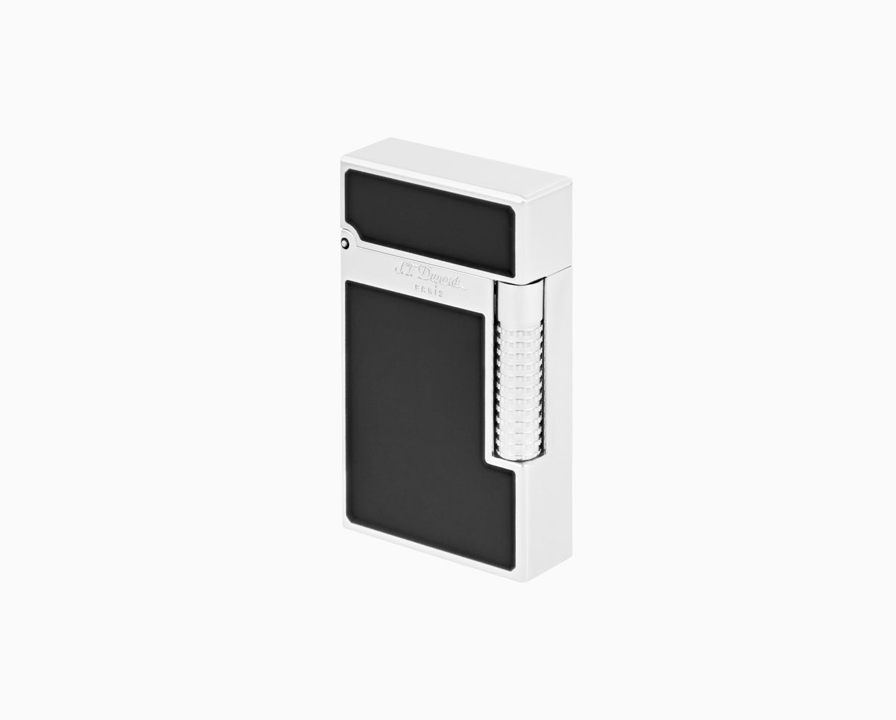 New Le Grand Dupont Black Lacquer And Palladium Lighter - Luxury lighters |  S.T. Dupont