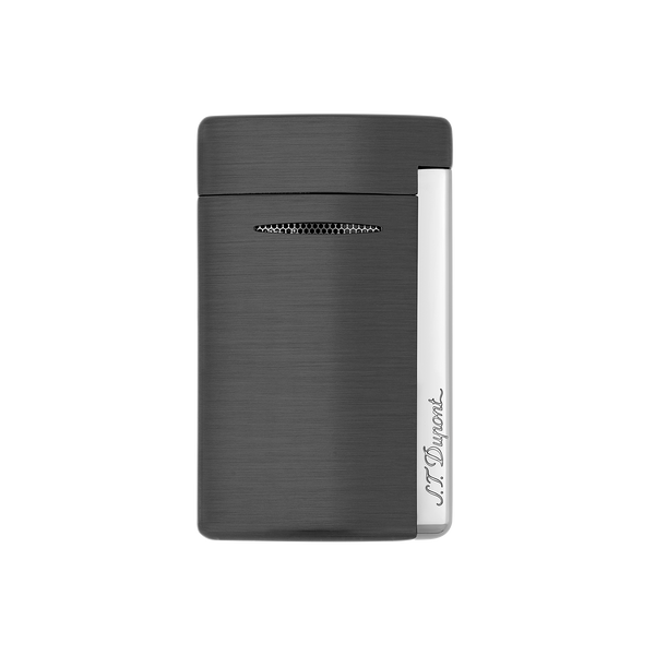 ライターST.Dupon Brushed gunmetal new Minijet lighter - Luxury Lighter | S.T.