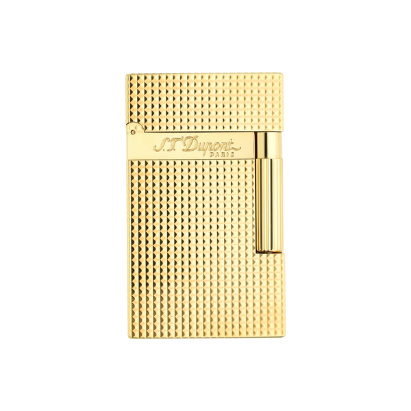 Diamond point lighter with gold finish - Luxury lighter