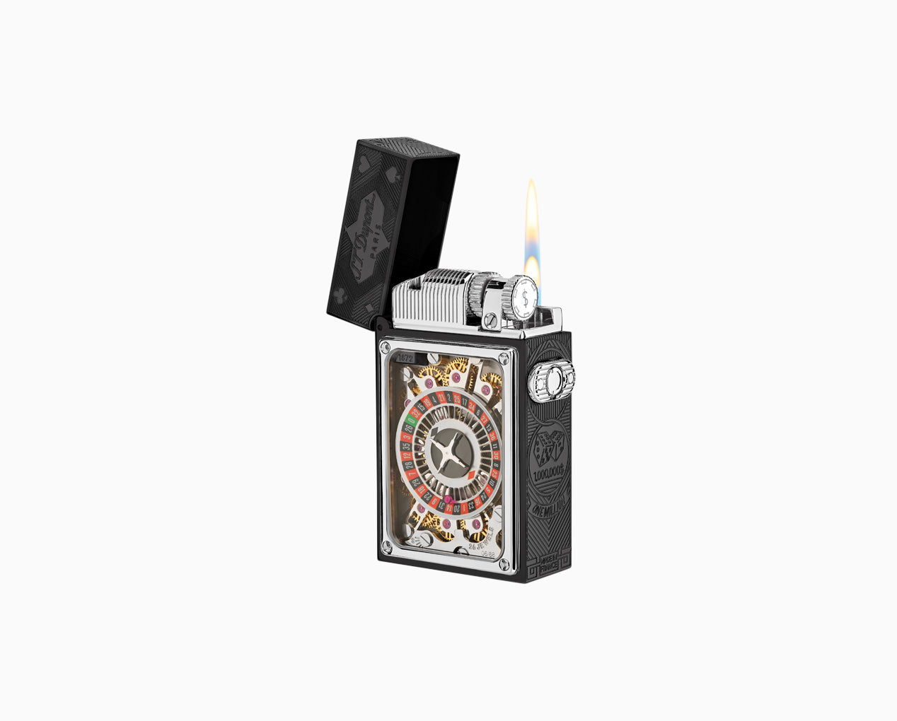 Black Casino Pocket Complication Lighter / Available On Order