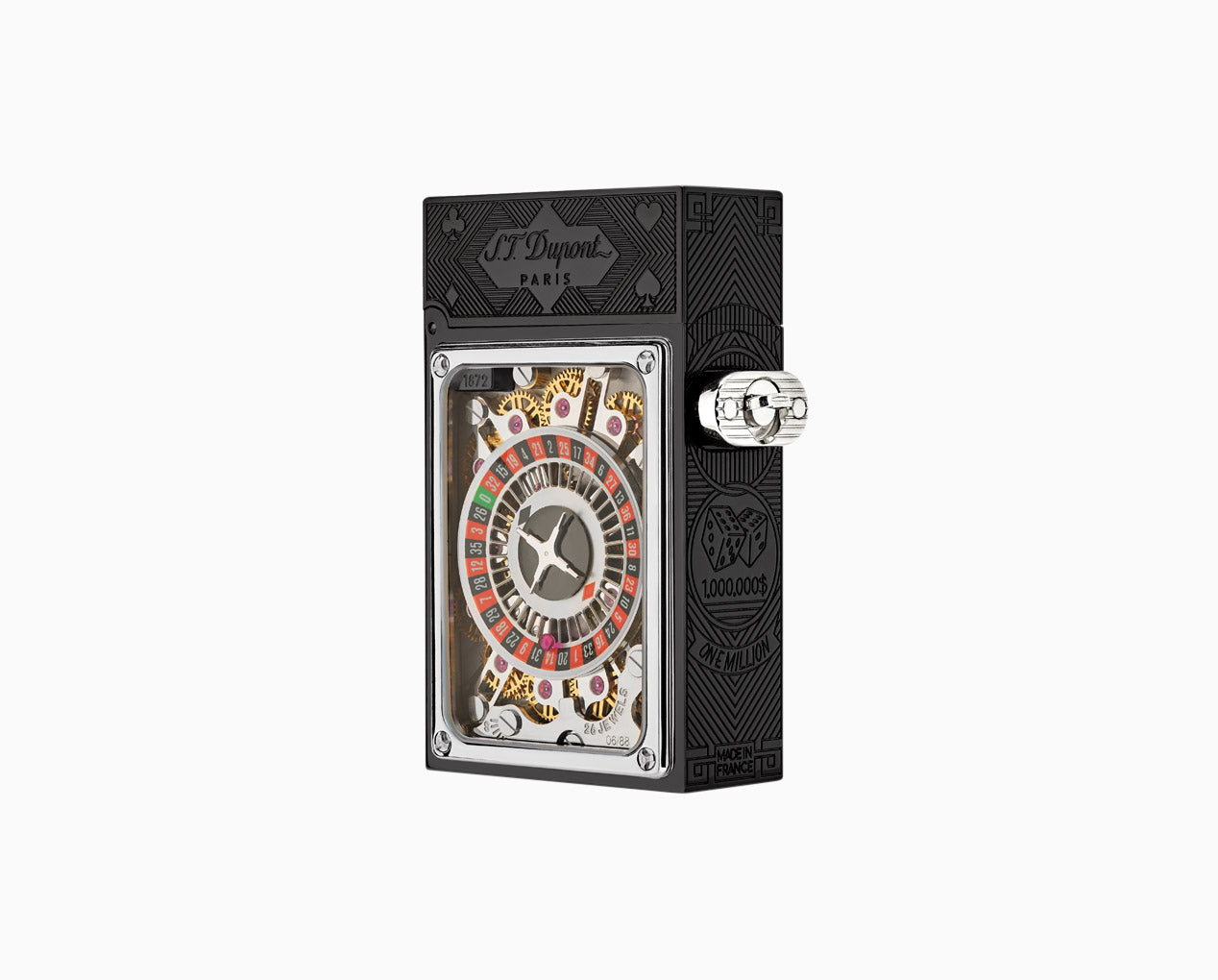 Black Casino Pocket Complication Lighter / Available On Order