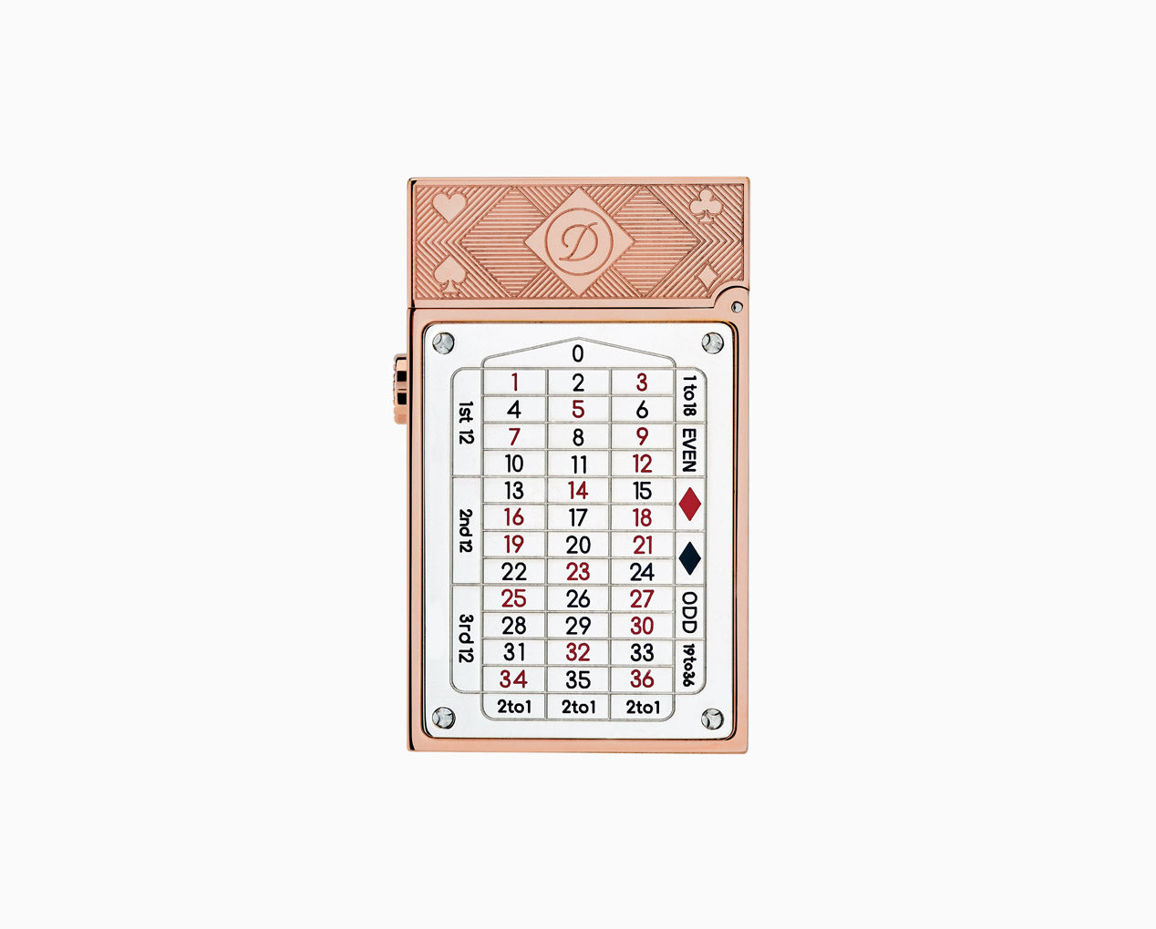 Pink Gold Casino Pocket Complication Lighter / Available On Order