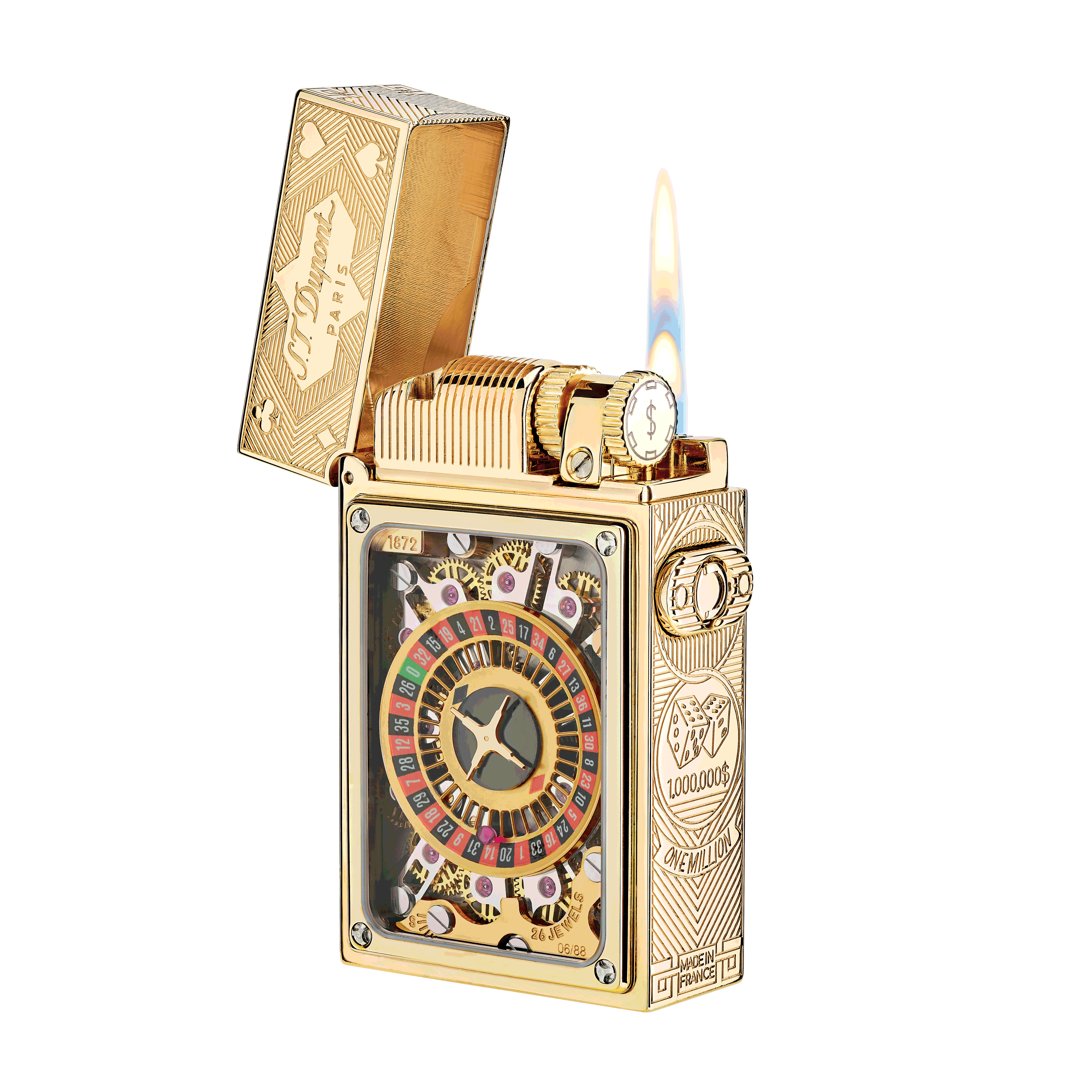 Golden Casino Pocket Complication Lighter / Available On Order