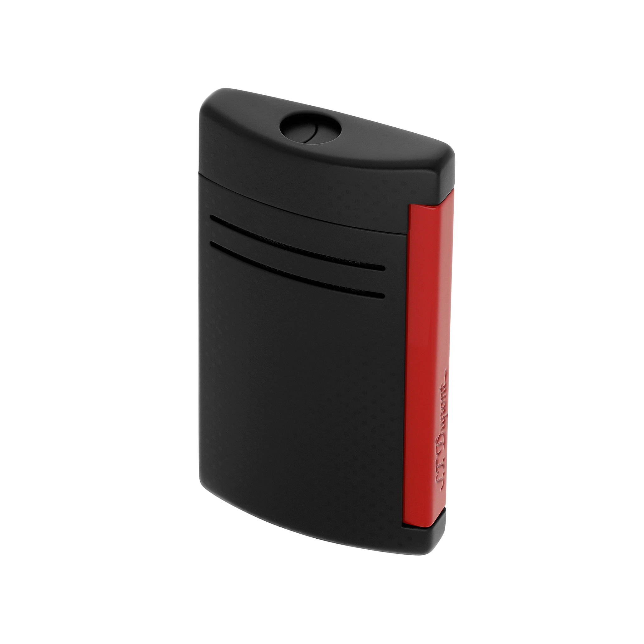 Maxijet Matte Black And Red Lighter - Luxury Lighter | S.T. Dupont Maxijet Matte Black And Red Lighter - Luxury Lighter | S.T. Dupont