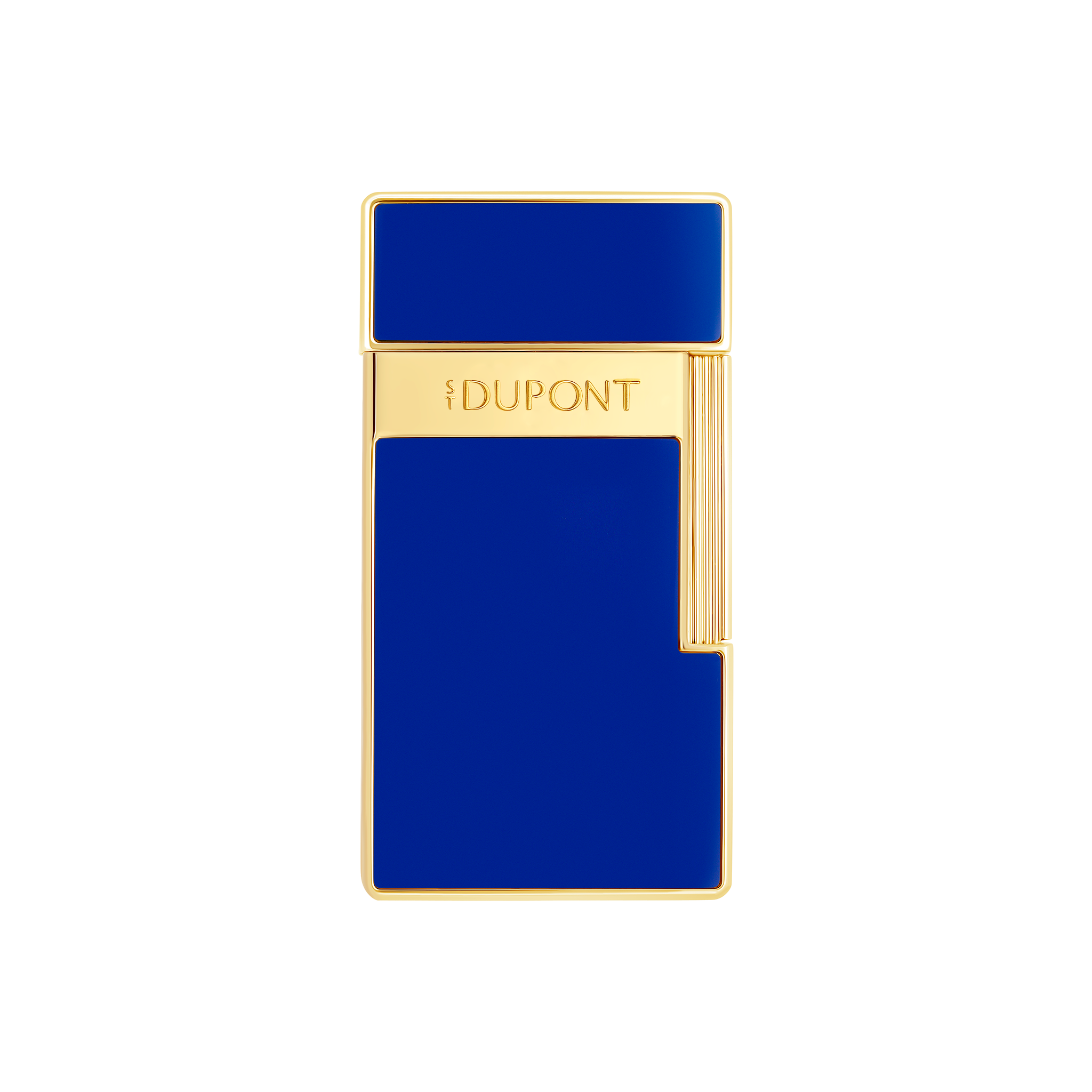 Indigo-blue lacquer S.T. Dupont Biggy wide-torch lighter