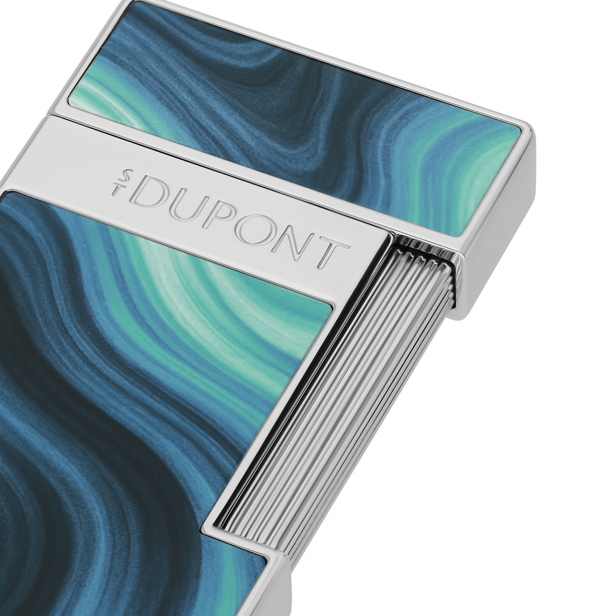 Lacquered lighter color_blue Father's day flame_blue 2 - S.T. Dupont United Kingdom