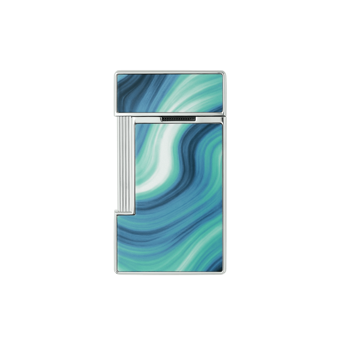 Lacquered lighter color_blue Father's day flame_blue 3 - S.T. Dupont United Kingdom
