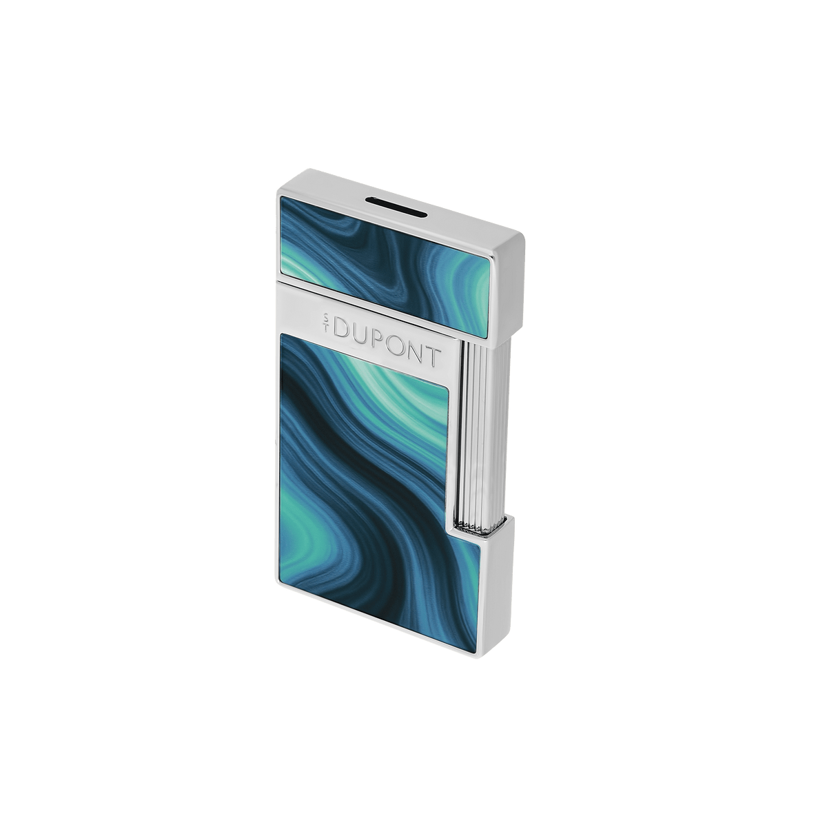 Lacquered lighter color_blue Father's day flame_blue 4 - S.T. Dupont United Kingdom