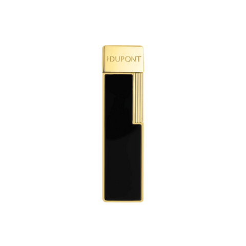 Black lacquer and gold S.T. Dupont Twiggy torch lighter