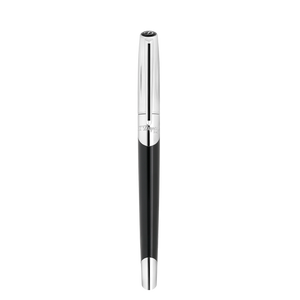 ✨【S.T. DUPONT デフィ ボールペン ブラック×シルバー】✨ Silver And Black Fountain Pen – Luxury writing instruments | S.T.