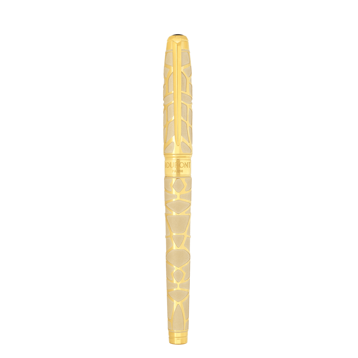 Fountain pen large color_golden Limited - edition_Orlinski material_brass 3 - S.T. Dupont United Kingdom