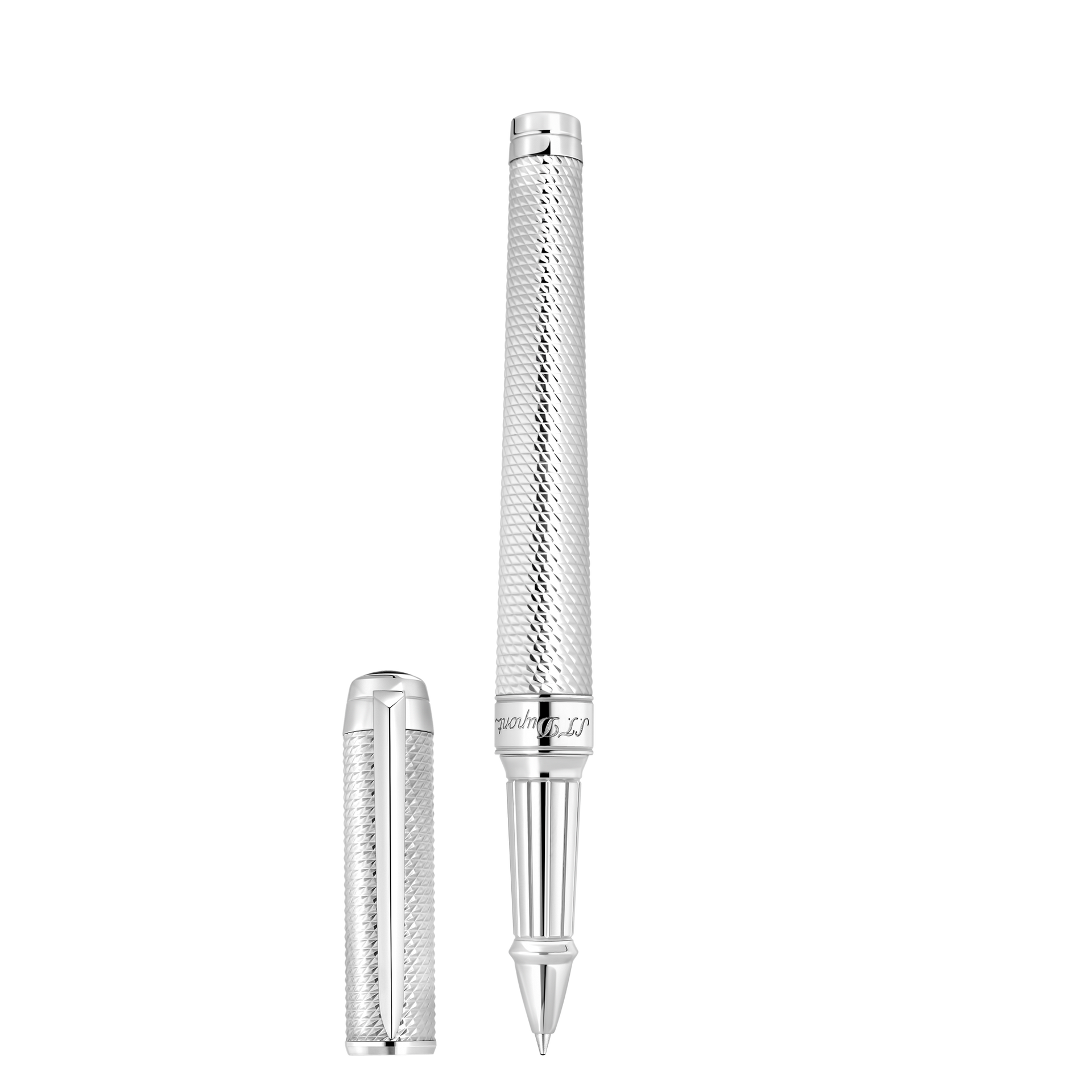 Rollerball Pen Line D Eternity XL Palladium Diamond Point Rollerball Pen Line D Eternity XL Palladium Diamond Point