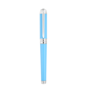 Rollerball Pen Line D Eternity XL Turquoise / Palladium - Luxury