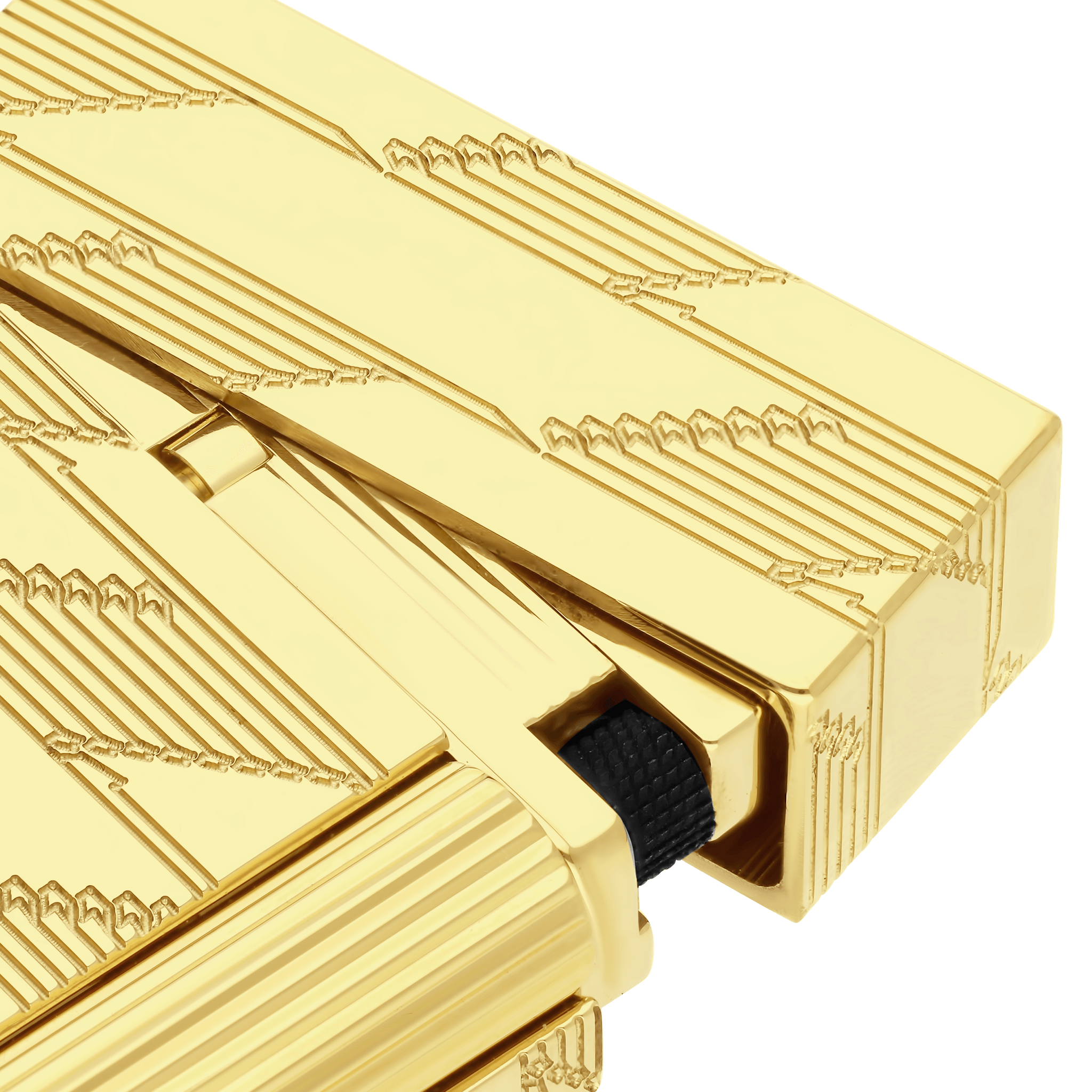 Line 2 Cling 1872 Monogram gold. Luxury lighters | S.T. Dupont Line 2 Cling 1872 Monogram gold. Luxury lighters | S.T. Dupont