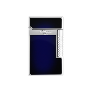 New Le Grand Dupont Blue Lacquer And Palladium Lighter - Luxury