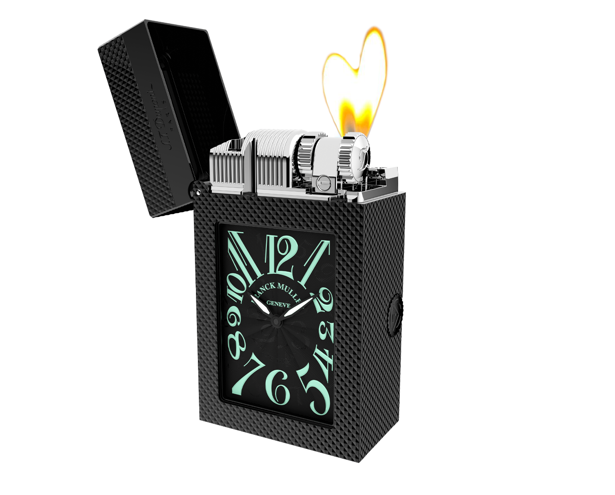 Franck Muller Black PVD Complication Lighter / Available On Order