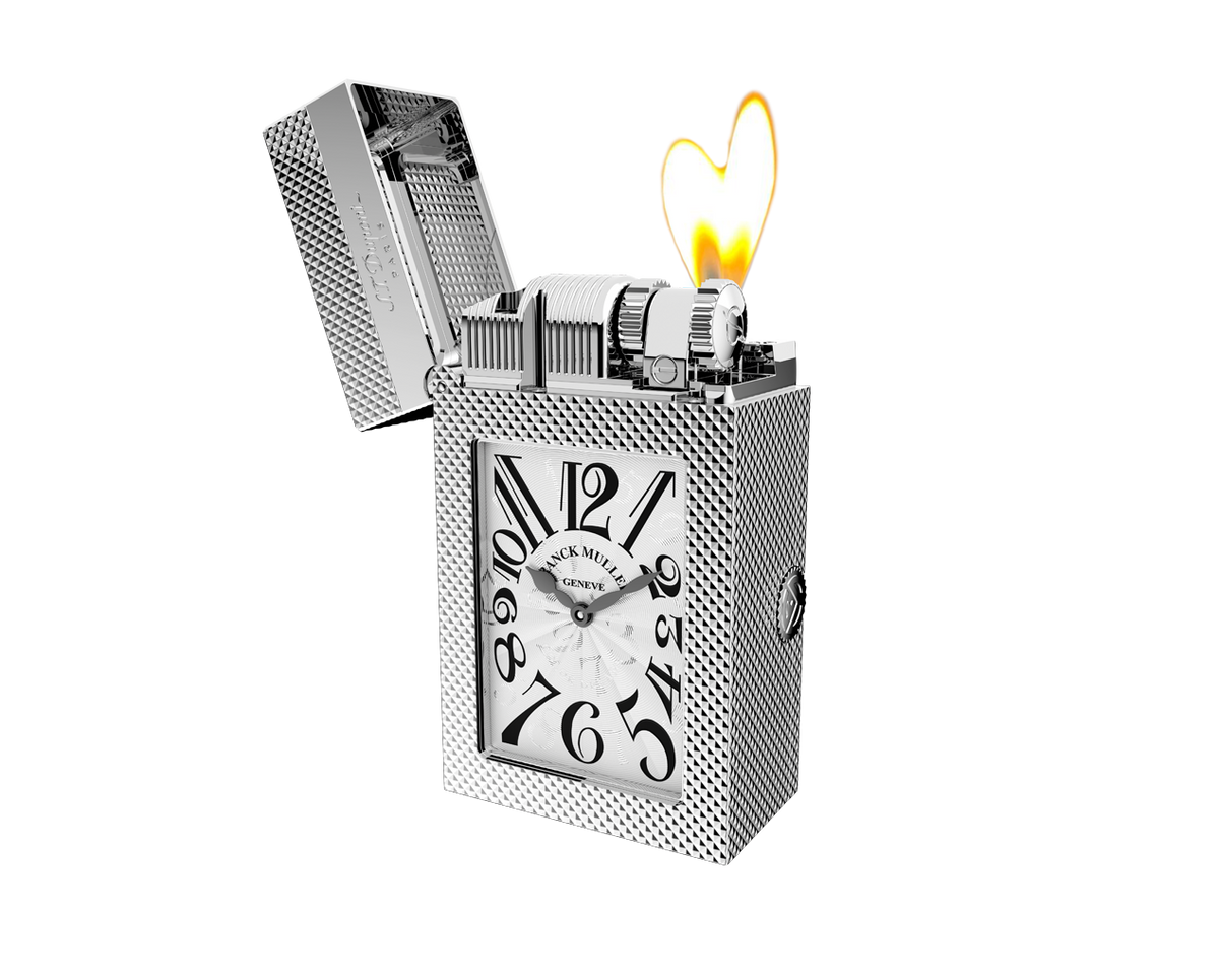 Franck Muller White Complication Lighter / Available On Order