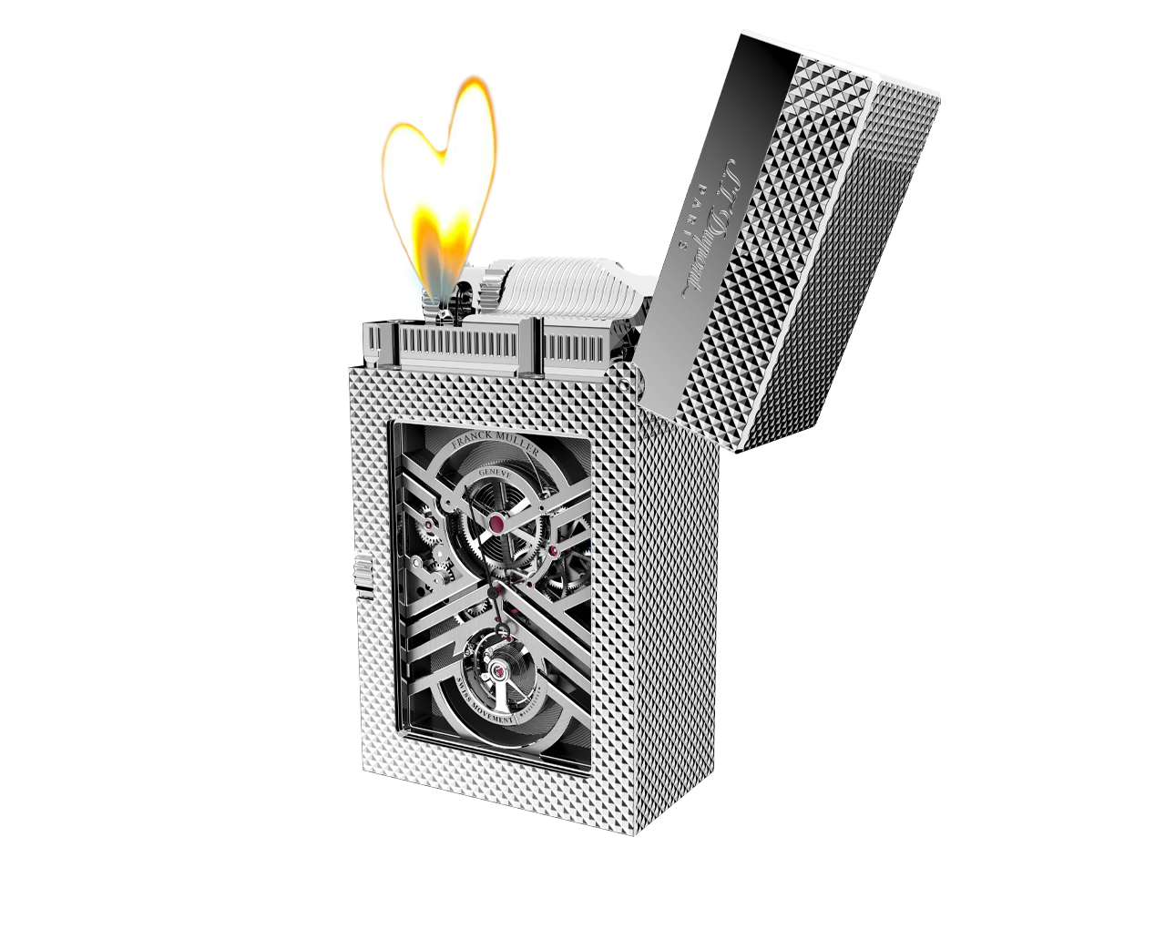 Franck Muller White Complication Lighter / Available On Order