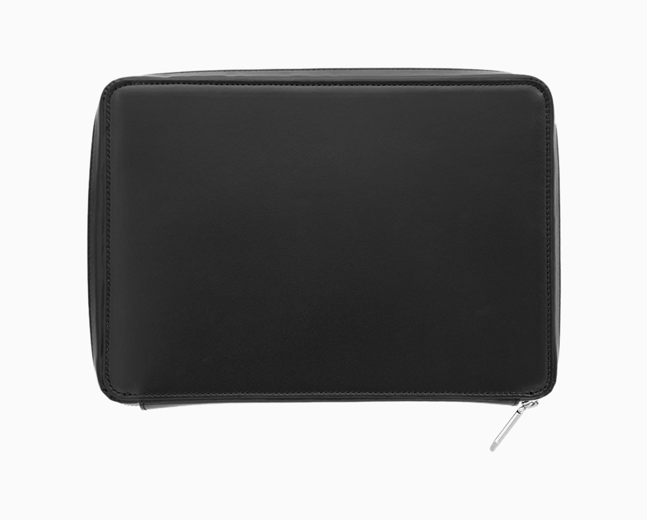 Line D black leather case for 10 pens