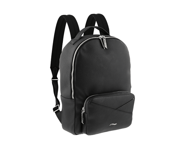 Leather Rugged Backpack - Black Edition