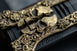 Defi XXtreme Haute Creation Skull & Roses - Yellow Brass