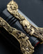 Defi XXtreme Haute Creation Skull & Roses - Yellow Brass