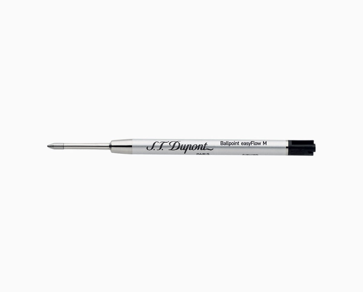 Medium ballpoint refills black x10